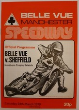 BELLE VUE v SHEFFIELD SPEEDWAY