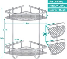 Shower Caddy Shelf Bathroom