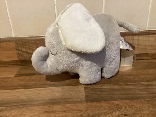 Tesco grey elephant plush - tesco,