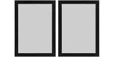 2x IKEA Decorative FISKBO Frame, 21x30 cm Poster Frame & Document Frame Black