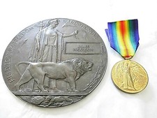 Victory medal plaque to - medal,
