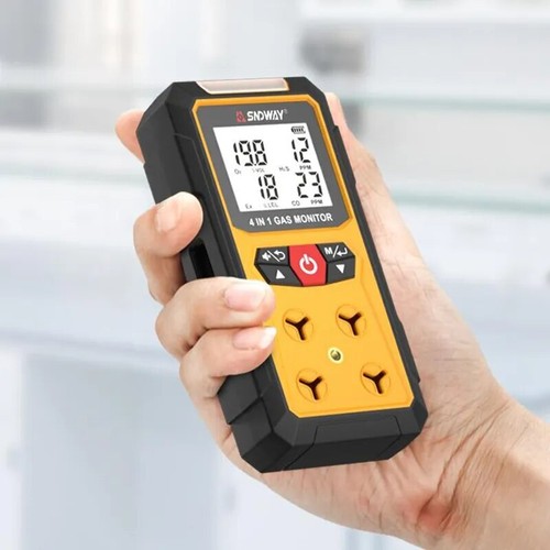Portable gas detector clip - detector,