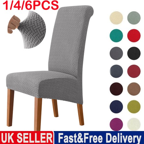 Dining chair seat covers - 6x,