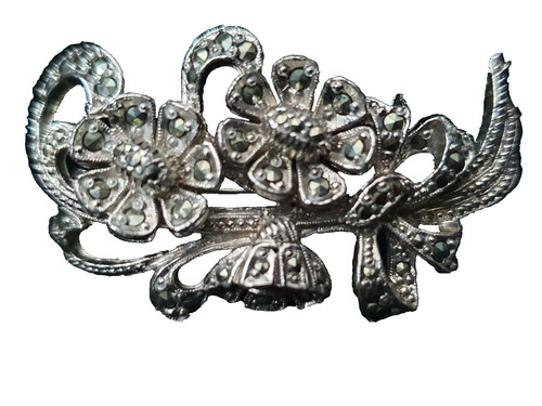 Style marcasite silver - 30's,