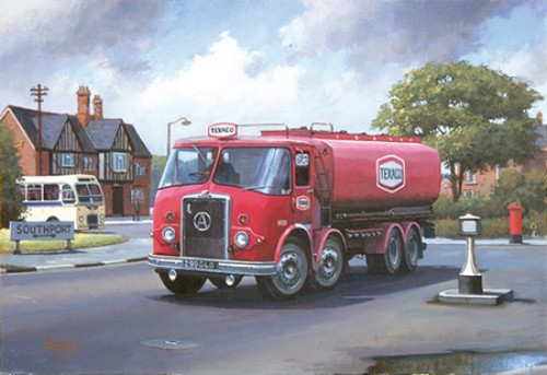 Atkinson black knight - black, texaco