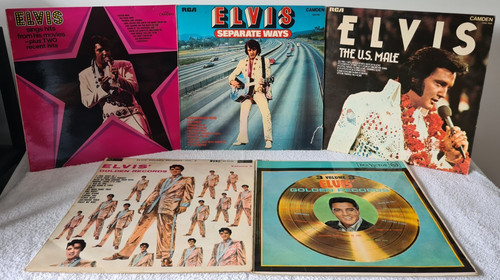 Elvis presley job lot - -, bundle