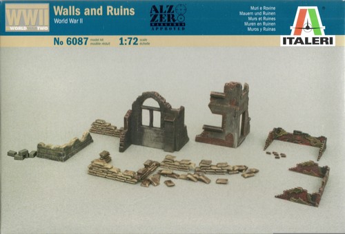 Italeri wwii walls - (20mm),