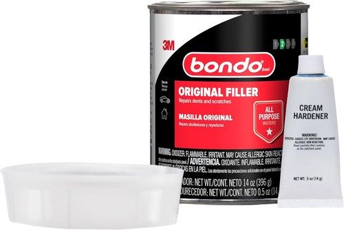 Bondo body filler kit - filler,