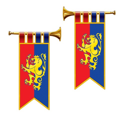 Herald trumpet cutouts - herald,