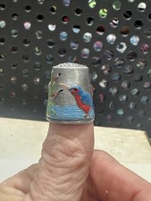 Vintage Pewter Kingfisher