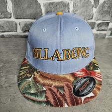 Snapback Flex Fit Billabong Cap Floral Small - Medium Excellent Condition