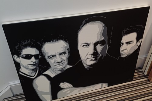 George ioannou sopranos canvas - george,