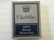 Original 1973 Cadillac Service