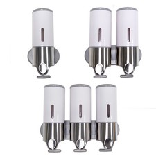 Wall Mounted Shower Soap Dispenser - Lockable - Shampoo, Conditioner, Shower Gel