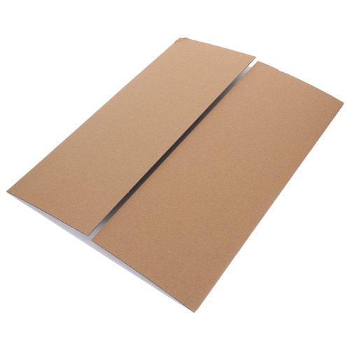 Reusable white tri fold - white,