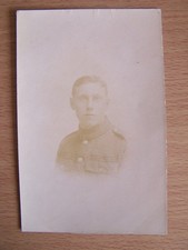 WW1 Military Soldier Portrait