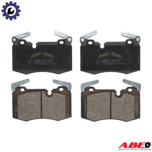 Brake pad set - pad,