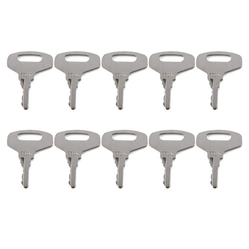 10pcs ignition keys fit kubota - 10pcs,