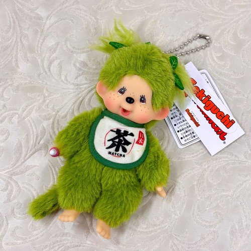 Matcha monchhichi keychain - monchhichi,