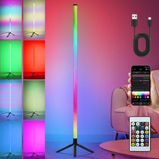 120CM RGB LED Corner Floor