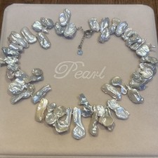 25mm White Baroque Freshwater