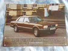 Ford Cortina brochure c1977 UK
