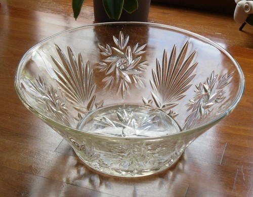 Vintage large cut - large, glass