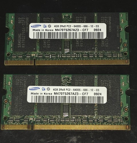 Samsung 8gb ddr2 - 8gb, 4gb)