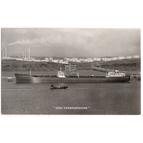 Esso pembrokeshire tanker ship - esso,