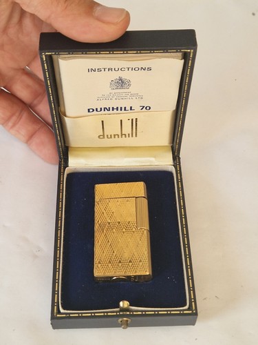 Vintage dunhill gold gas - vintage,