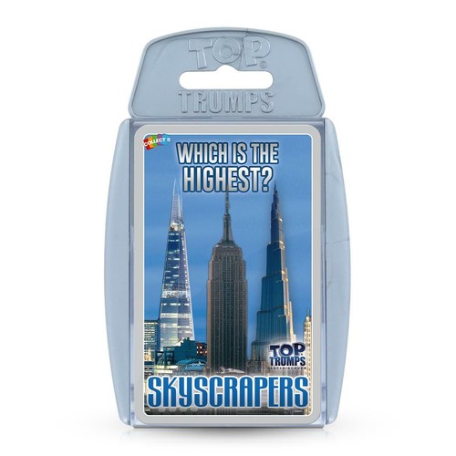 Skyscrapers top trumps - skyscrapers, card