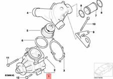 Bmw M3 E46 Water Pump 11517838118 7838118 Original