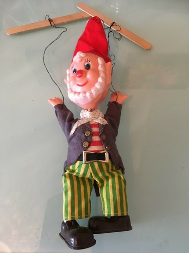 Vintage noddy puppet with - vintage,