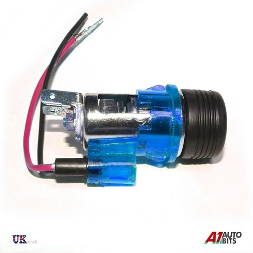 Blue cigarette lighter plug - lighter, &