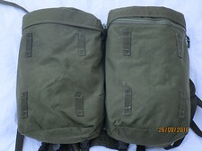 Webbing 90 Side Pouches & Yoke Olive, Plce Daypack, Side Pockets, Well Preserved