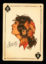 1 x modern playing card Sailor