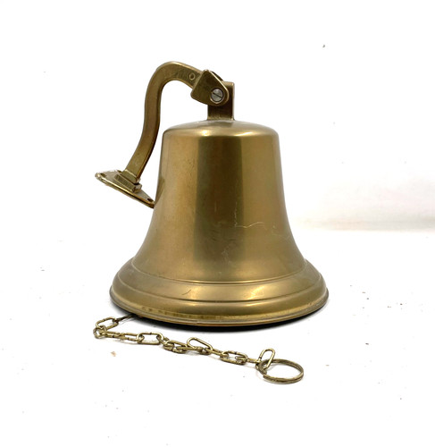 Vintage brass farm dinner - vintage, bell