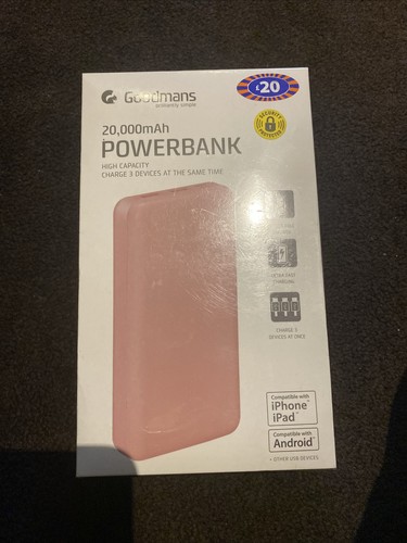 Power bank goodmans high - power,