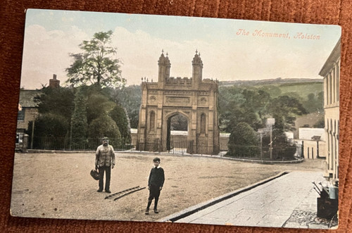 Antique postcard helston - postcard,