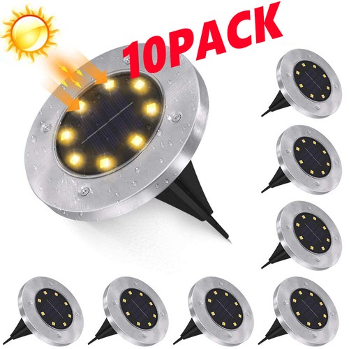 10pack led solar - 10pack, power