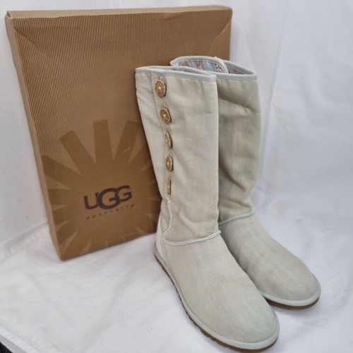 Ugg canvas calf length boots - ugg,