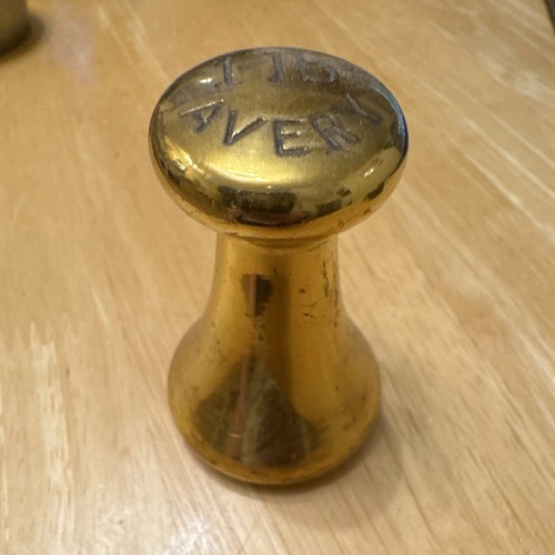 Brass weight scale - weight,