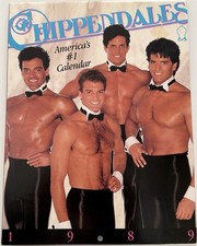 CHIPPENDALES 1989 CALENDAR