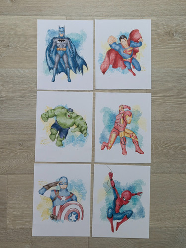 Lot comic book character - lot, of