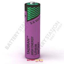 Tadiran SL-760 AA Li-SOCl2 Lithium Thionyl Chloride 3.6V Batteries