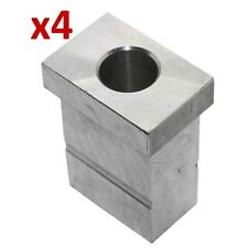  4x Metal Wheel Leg Insert