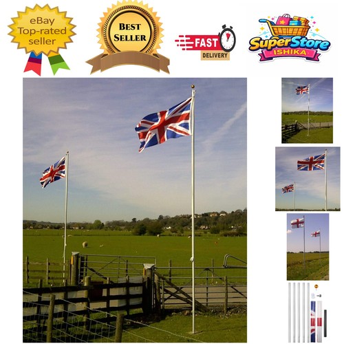 Durable 20ft aluminum flagpole - durable,
