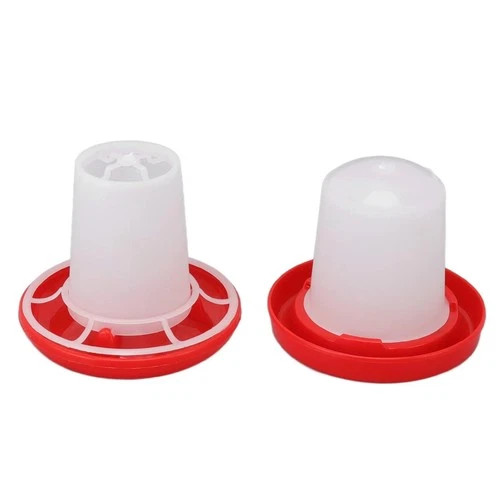 Poultry feeder waterer kit - feeder,