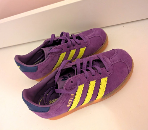 Adidas gazelle purple suede - adidas,
