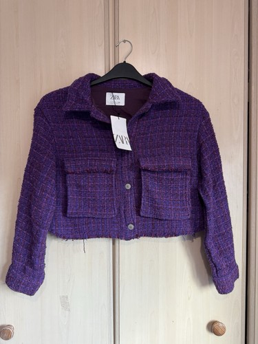 Zara bright purple - , cropped